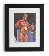 Autographed Mr. Olympia Sandow Winning Photo - Limited